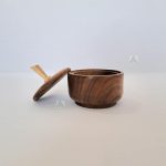 قندان چوبی گردو کد ch_gh_1